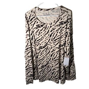 Westbound T-Shirt Women's 3X Round Neck Heavyweight Pullover Printed Shirt
